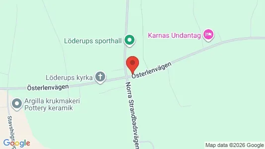 Apartments for rent i Ystad - kort over placeringen