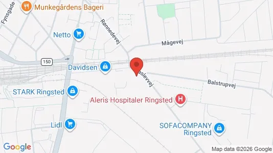 Apartments for rent i Ringsted - kort over placeringen