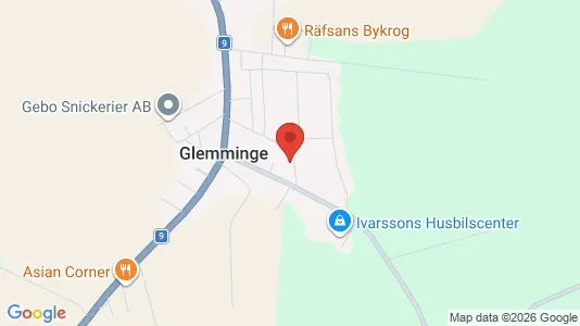 Apartments for rent i Ystad - kort over placeringen