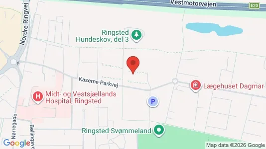 Apartments for rent i Ringsted - kort over placeringen