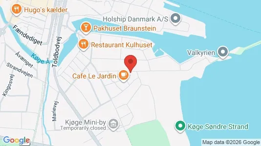 Apartments for rent i Køge - kort over placeringen