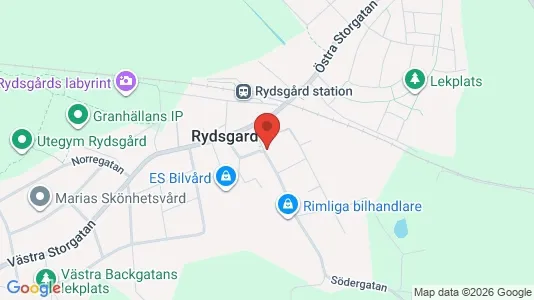 Apartments for rent i Skurup - kort over placeringen