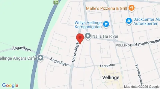Apartments for rent i Vellinge - kort over placeringen