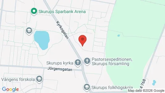Apartments for rent i Skurup - kort over placeringen
