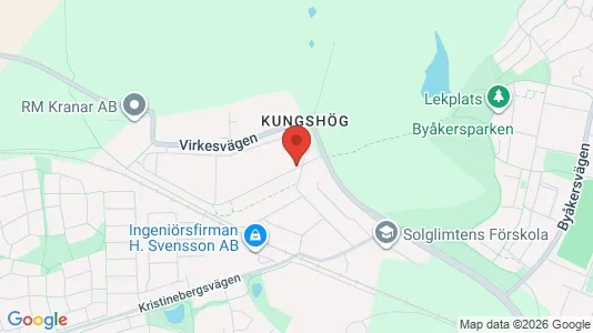 Apartments for rent i Oxie - kort over placeringen