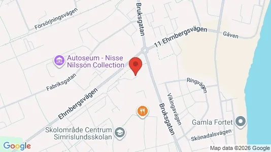 Apartments for rent i Simrishamn - kort over placeringen