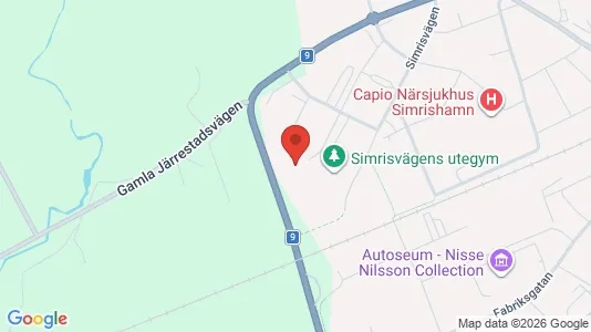 Apartments for rent i Simrishamn - kort over placeringen