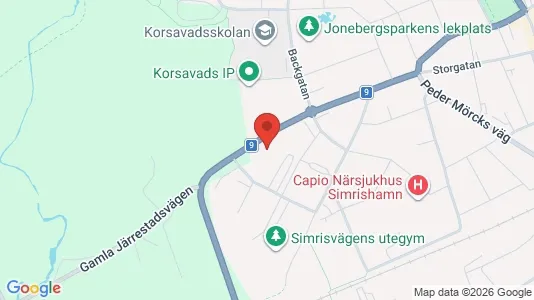 Apartments for rent i Simrishamn - kort over placeringen