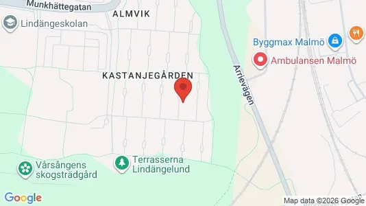Apartments for rent i Fosie - kort over placeringen