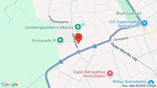 Apartments for rent i Simrishamn - kort over placeringen