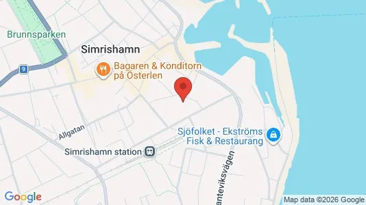 Apartments for rent i Simrishamn - kort over placeringen