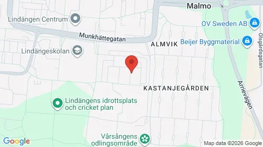 Apartments for rent i Fosie - kort over placeringen