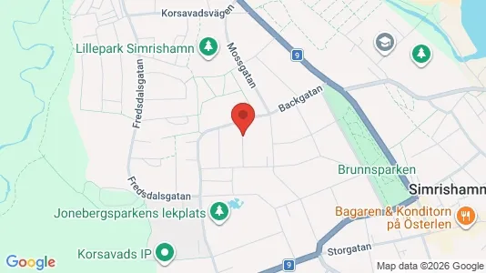 Apartments for rent i Simrishamn - kort over placeringen