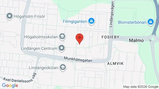 Apartments for rent i Fosie - kort over placeringen