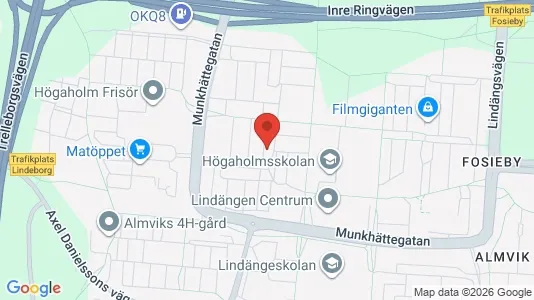 Apartments for rent i Fosie - kort over placeringen