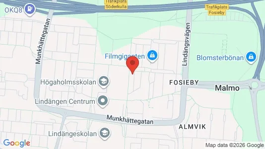 Apartments for rent i Fosie - kort over placeringen