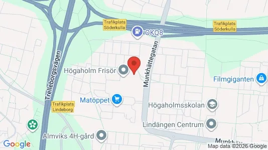 Apartments for rent i Fosie - kort over placeringen