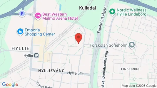 Apartments for rent i Fosie - kort over placeringen