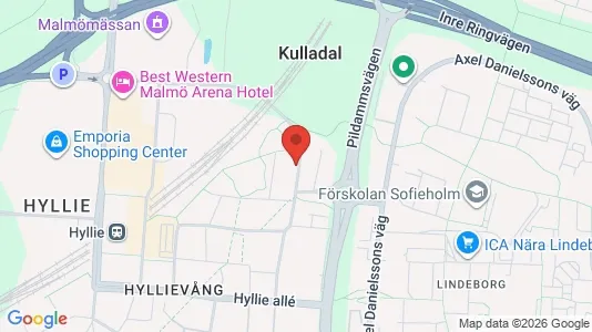 Apartments for rent i Fosie - kort over placeringen