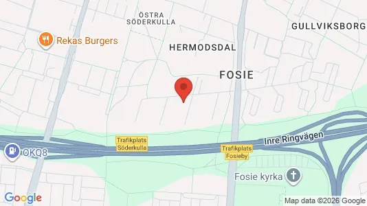 Apartments for rent i Fosie - kort over placeringen
