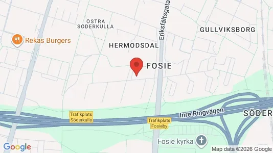 Apartments for rent i Fosie - kort over placeringen