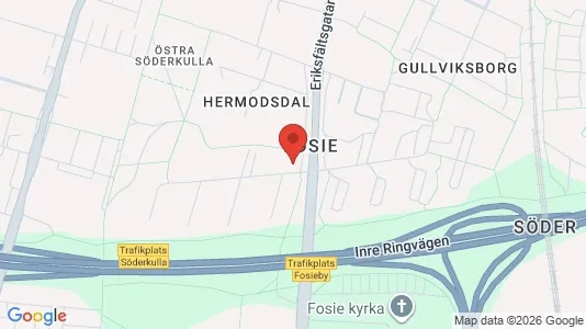Apartments for rent i Fosie - kort over placeringen
