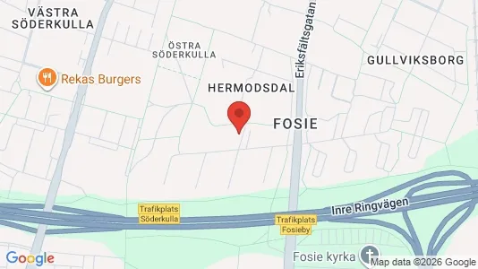 Apartments for rent i Fosie - kort over placeringen
