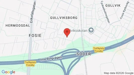 Apartments for rent i Fosie - kort over placeringen