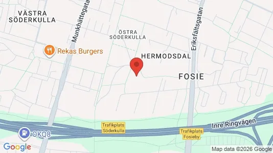 Apartments for rent i Fosie - kort over placeringen