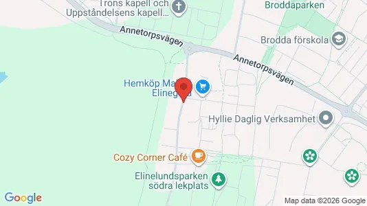Apartments for rent i Limhamn/Bunkeflo - kort over placeringen