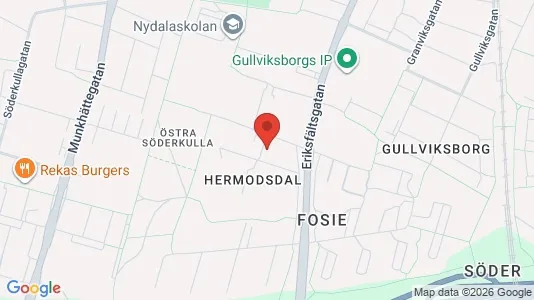 Apartments for rent i Fosie - kort over placeringen