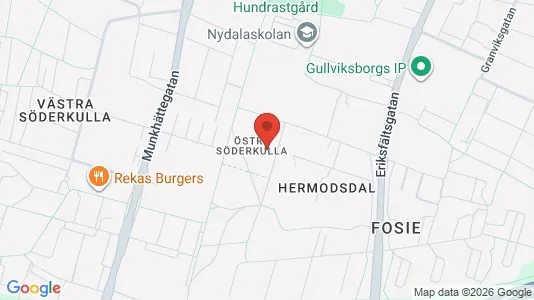 Apartments for rent i Fosie - kort over placeringen