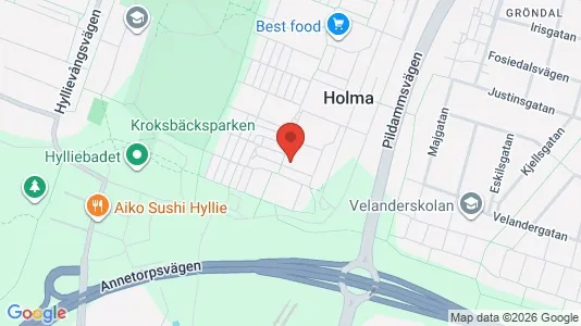 Apartments for rent i Fosie - kort over placeringen