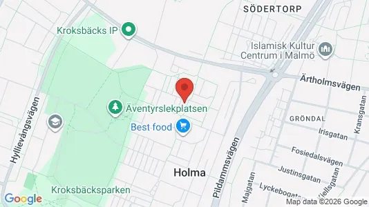Apartments for rent i Fosie - kort over placeringen