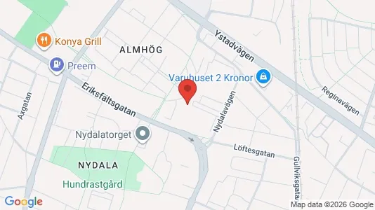 Apartments for rent i Sofielund - kort over placeringen