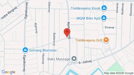 Apartments for rent i Fredericia - kort over placeringen