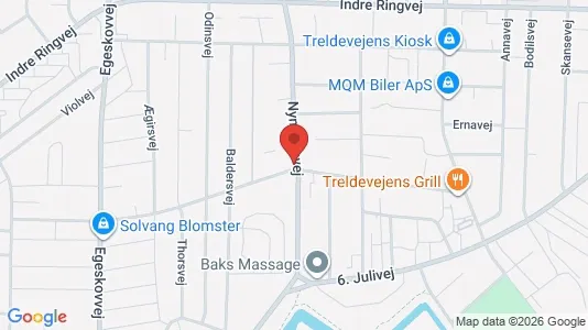 Apartments for rent i Fredericia - kort over placeringen