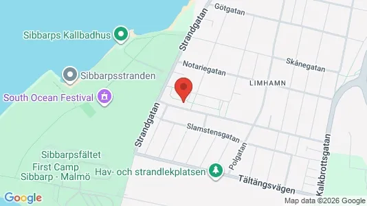 Apartments for rent i Limhamn/Bunkeflo - kort over placeringen