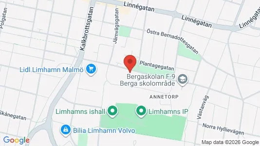 Apartments for rent i Limhamn/Bunkeflo - kort over placeringen
