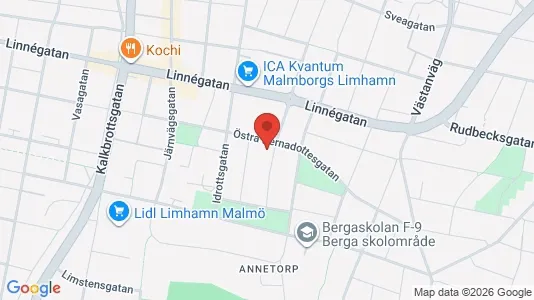 Apartments for rent i Limhamn/Bunkeflo - kort over placeringen