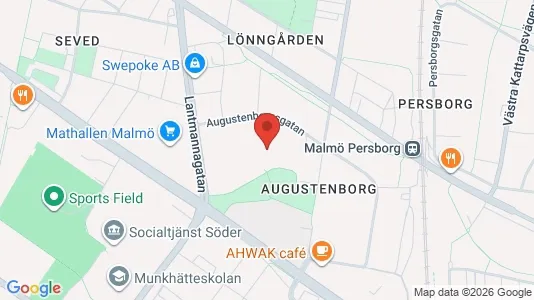 Apartments for rent i Sofielund - kort over placeringen