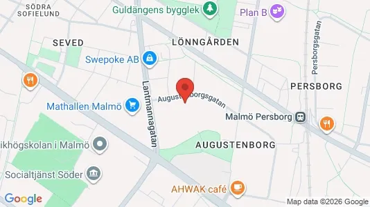 Apartments for rent i Sofielund - kort over placeringen