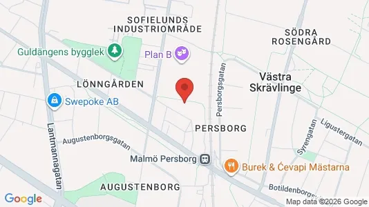 Apartments for rent i Sofielund - kort over placeringen