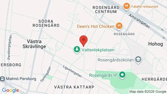 Apartments for rent i Rosengård - kort over placeringen
