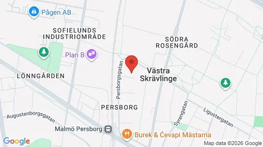 Apartments for rent i Rosengård - kort over placeringen