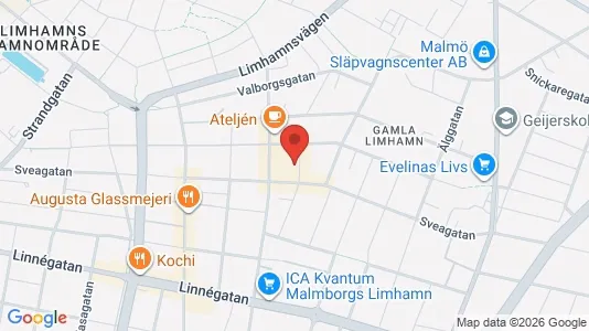 Apartments for rent i Limhamn/Bunkeflo - kort over placeringen