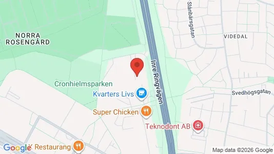 Apartments for rent i Rosengård - kort over placeringen
