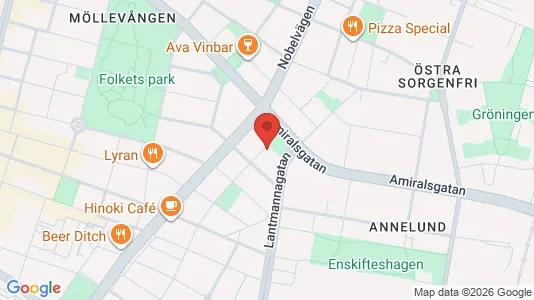 Apartments for rent i Sofielund - kort over placeringen