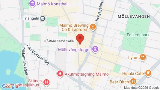 Apartments for rent i Sofielund - kort over placeringen
