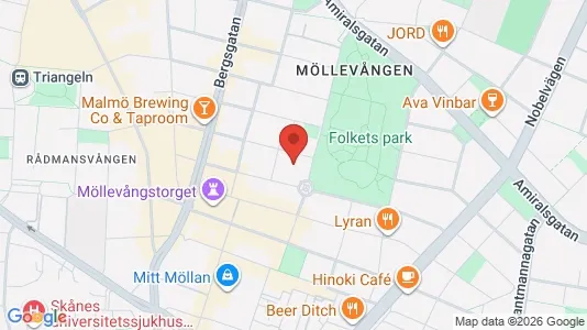Apartments for rent i Sofielund - kort over placeringen